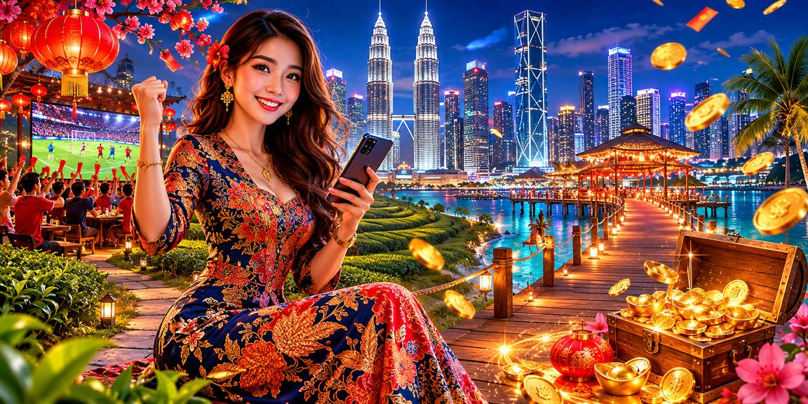 Permainan kasino mudah alih dengan batik Kuala Lumpur