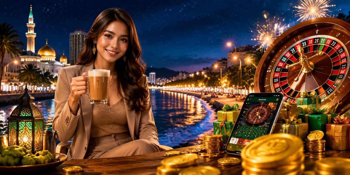 Permainan roulette sempena Hari Raya di Kuantan
